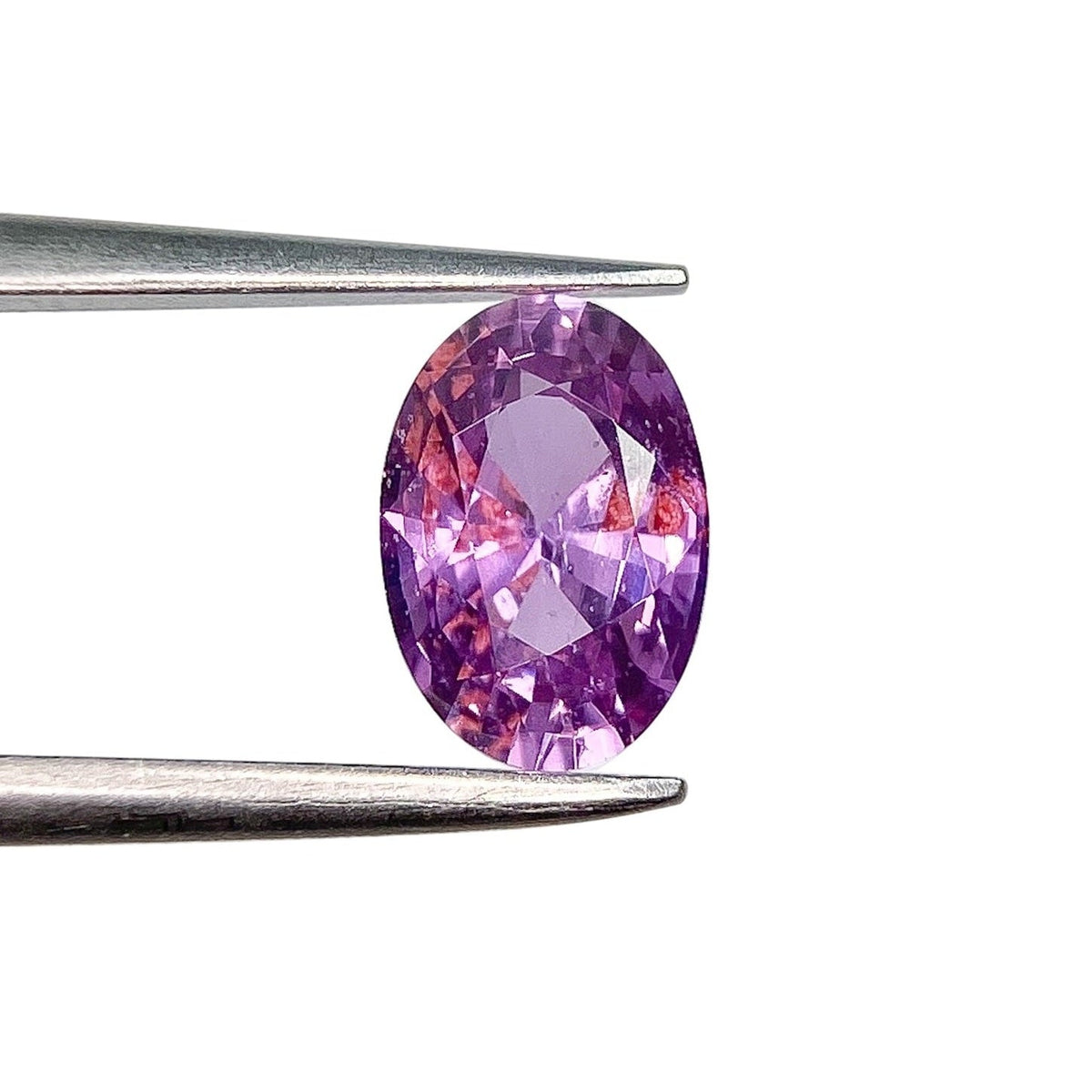 1.27ct | Brilliant Cut Oval Shape Violet Sapphire-Modern Rustic Diamond