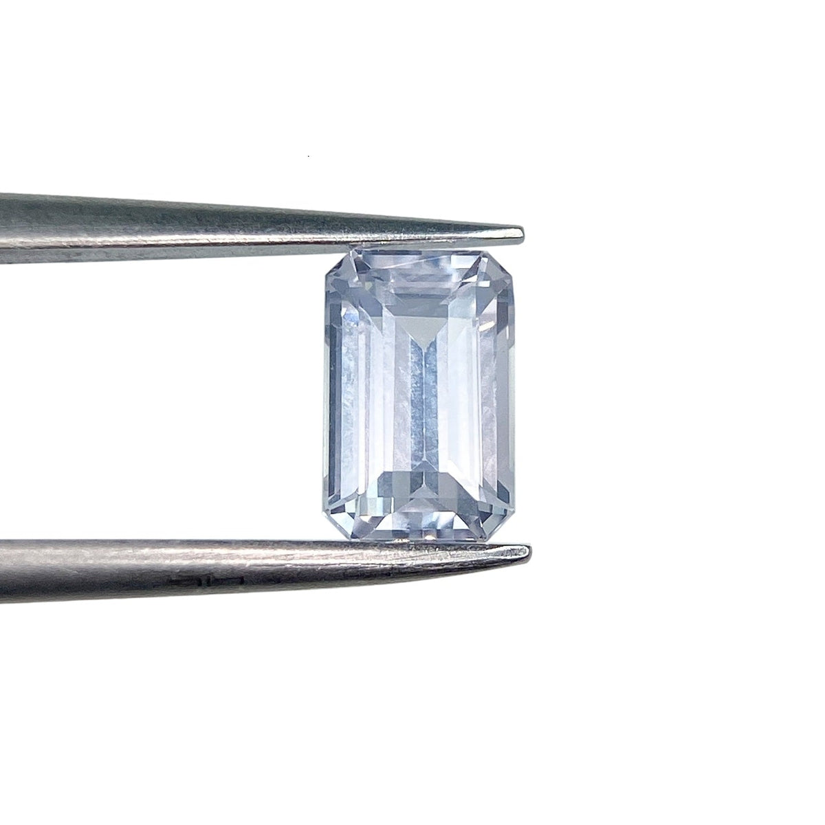 1.27ct | Emerald Cut Blue Sapphire-Modern Rustic Diamond