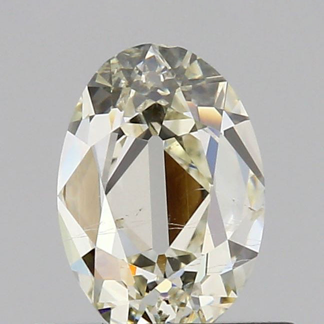 0.54ct | I-J/SI Oval Shape Old Mine Cut Diamond - Modern Rustic Diamond