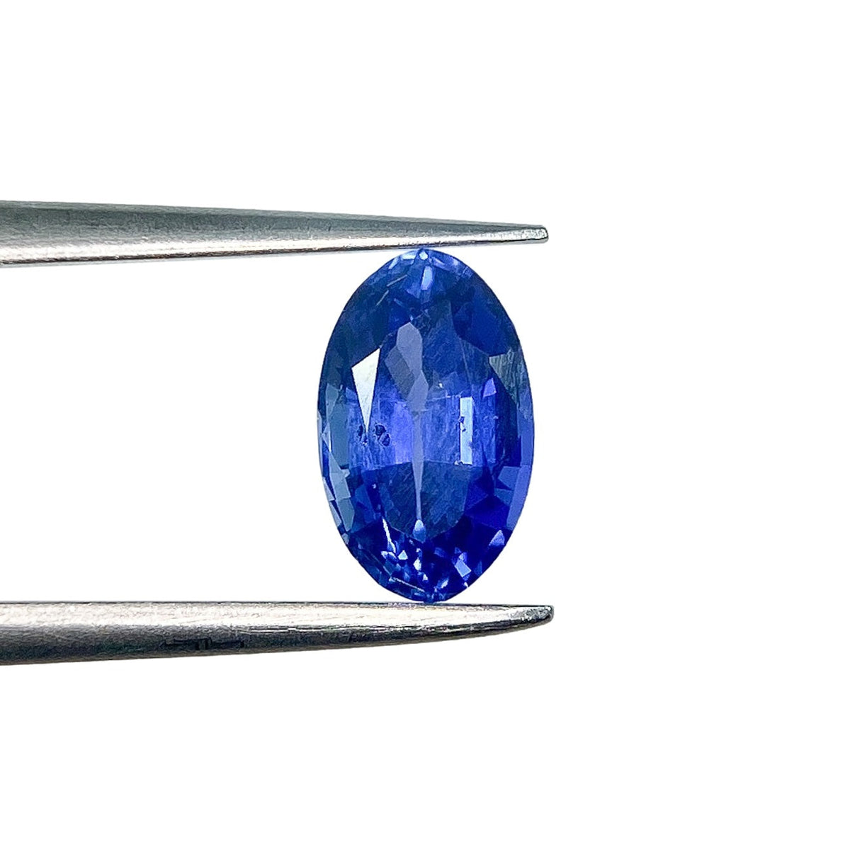1.29ct | Brilliant Cut Oval Shape Blue Sapphire-Modern Rustic Diamond