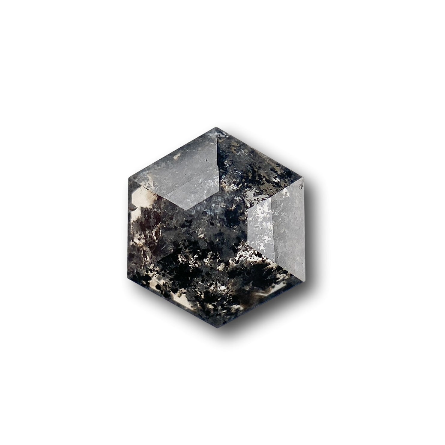 1.63ct | Rustic  Cushion Shape Rose Cut Diamond - Modern Rustic Diamond