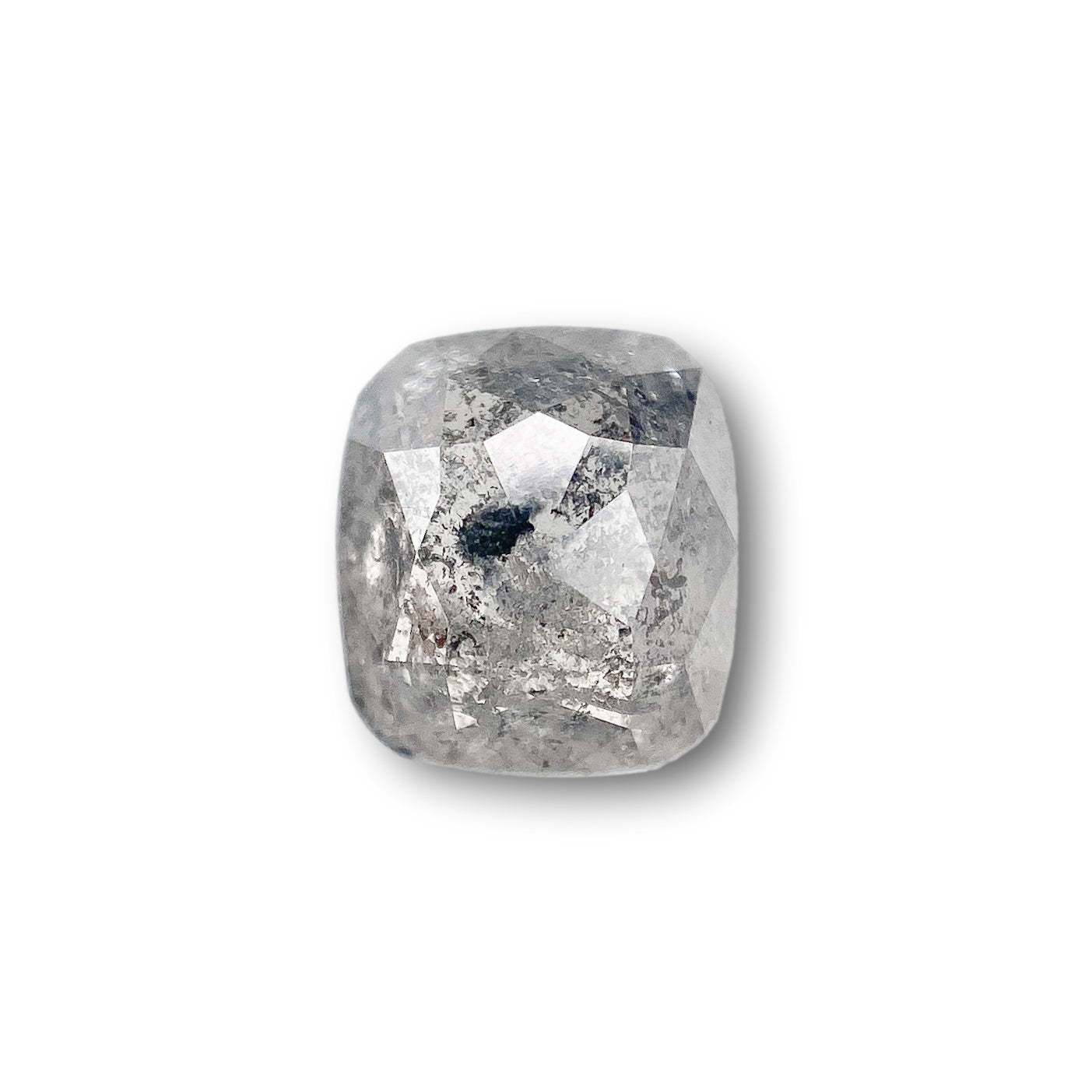 1.13ct | Rustic Cushion Shape Rose Cut Diamond - Modern Rustic Diamond