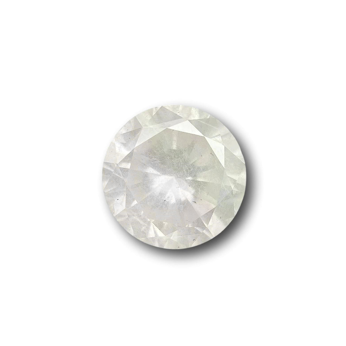1.28ct | Salt &amp; Pepper Round Shape Brilliant Cut Diamond - Modern Rustic Diamond