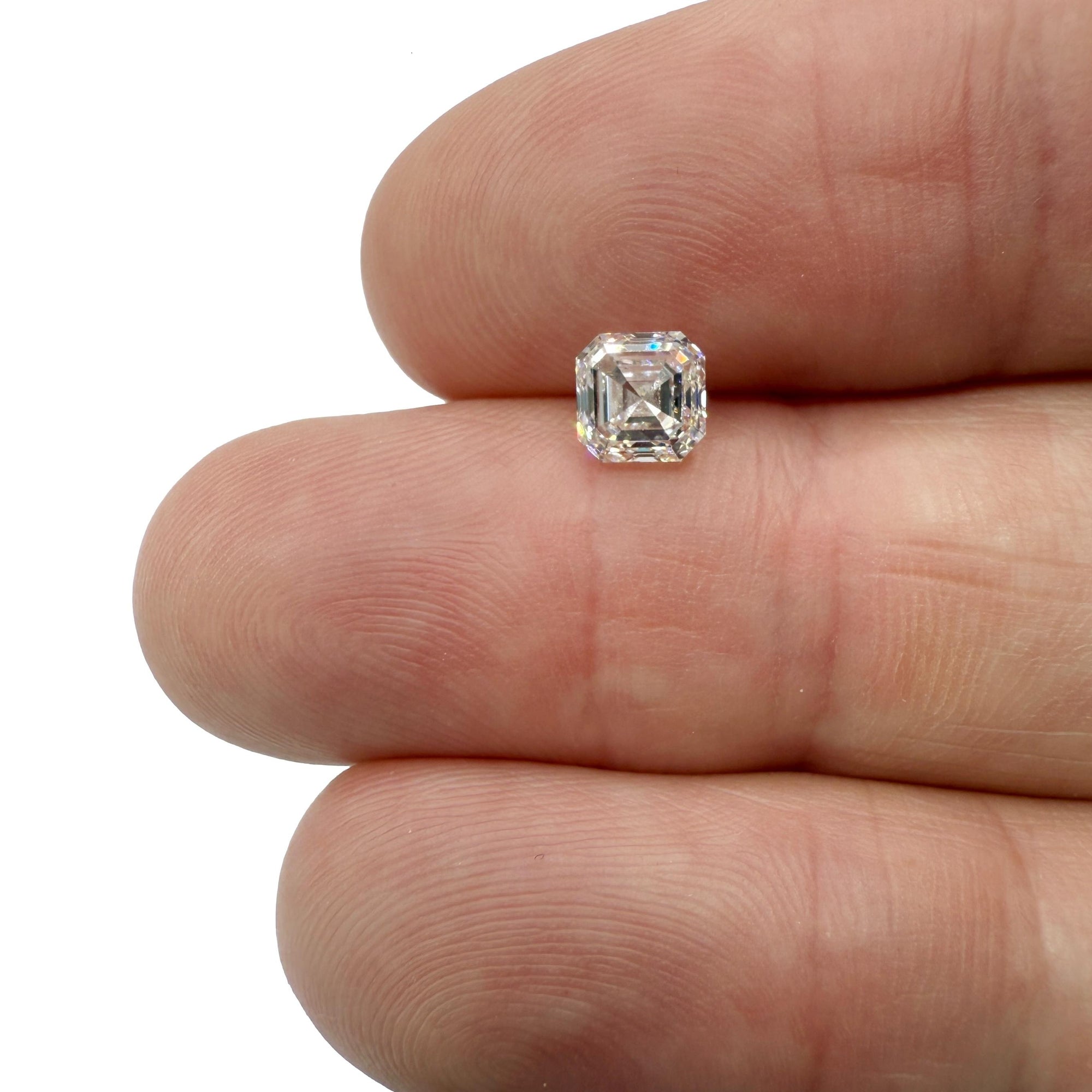 1.00ct | K/VS2 Asscher Shape Step Cut Diamond (GIA) - Modern Rustic Diamond