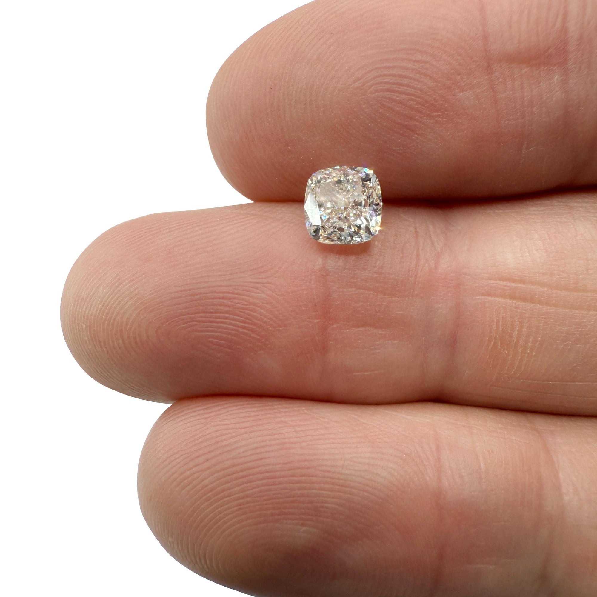 1.20ct | M/VS2 Cushion Shape Brilliant Cut Diamond (GIA) - Modern Rustic Diamond