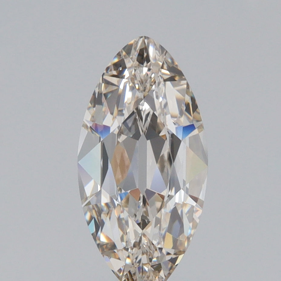 1.35ct | K/VS1 Marquise Shape Old Mine Cut Diamond (GIA) - Modern Rustic Diamond
