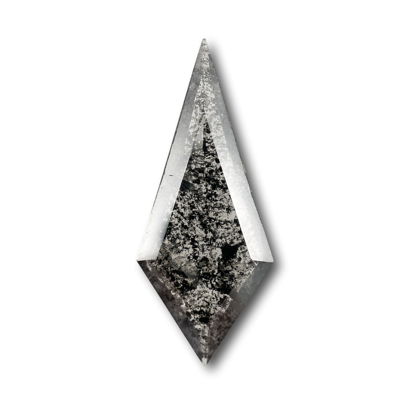 4.39ct | Rustic Kite Shape Step Cut Diamond - Modern Rustic Diamond