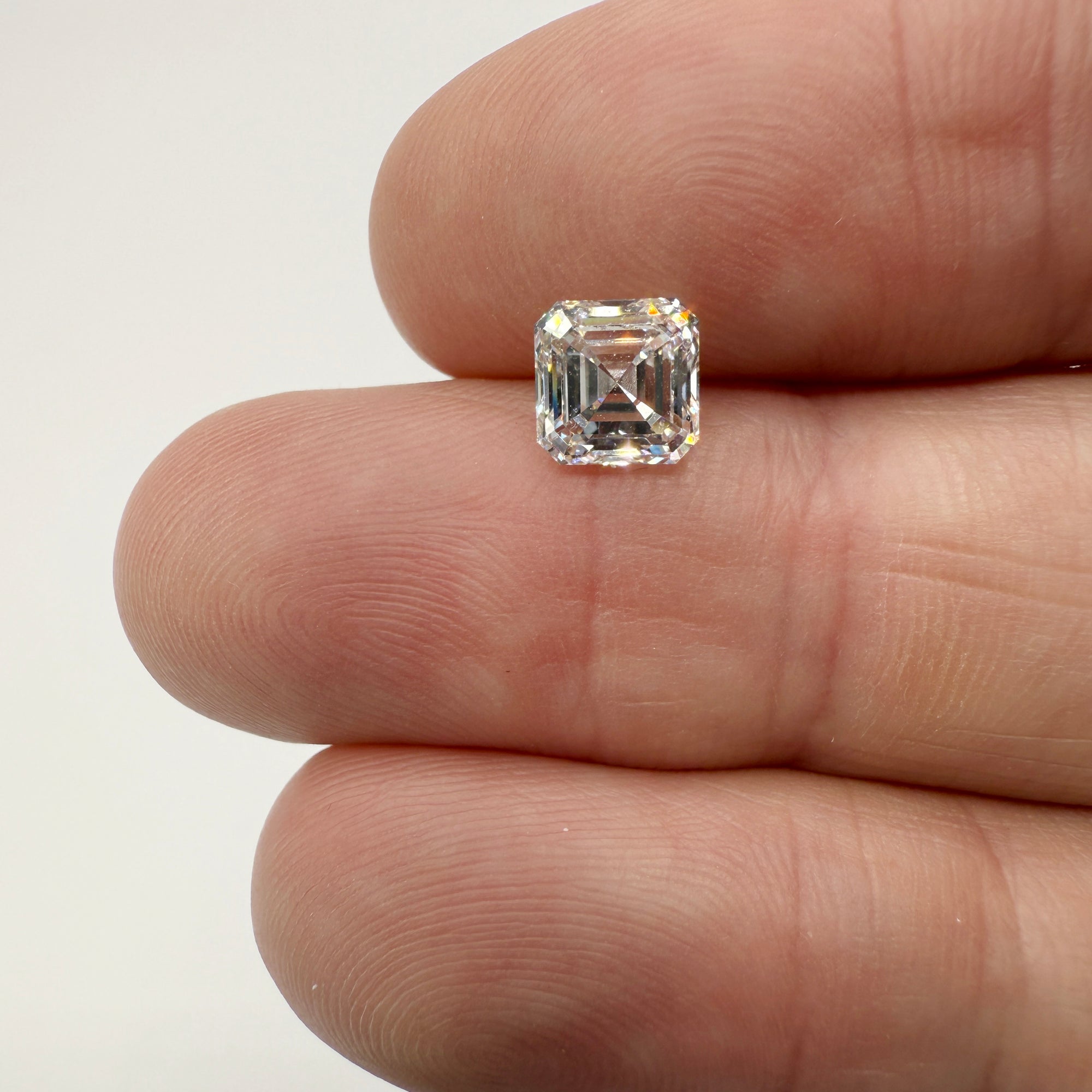1.71ct | F/VS1 Asscher Shape Step Cut Diamond (GIA) - Modern Rustic Diamond