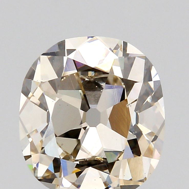 1.06ct | Light Brown VS Cushion Shape Old Mine Cut Diamond - Modern Rustic Diamond