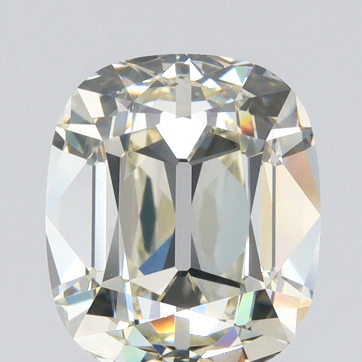 2.32ct | L/VS1 Cushion Shape Old Mine Cut Diamond (GIA) - Modern Rustic Diamond