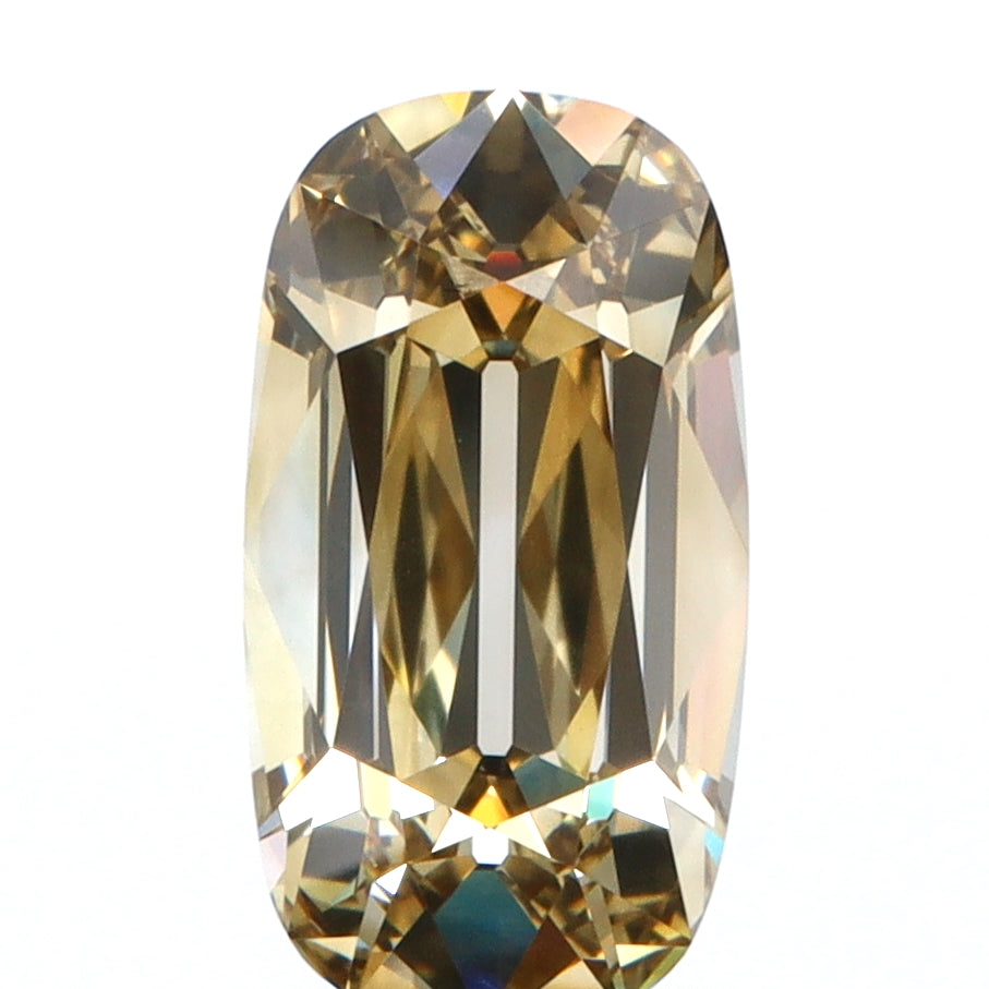 2.01ct | Champagne VS2 Cushion Shape Old Mine Cut Diamond (GIA) - Modern Rustic Diamond