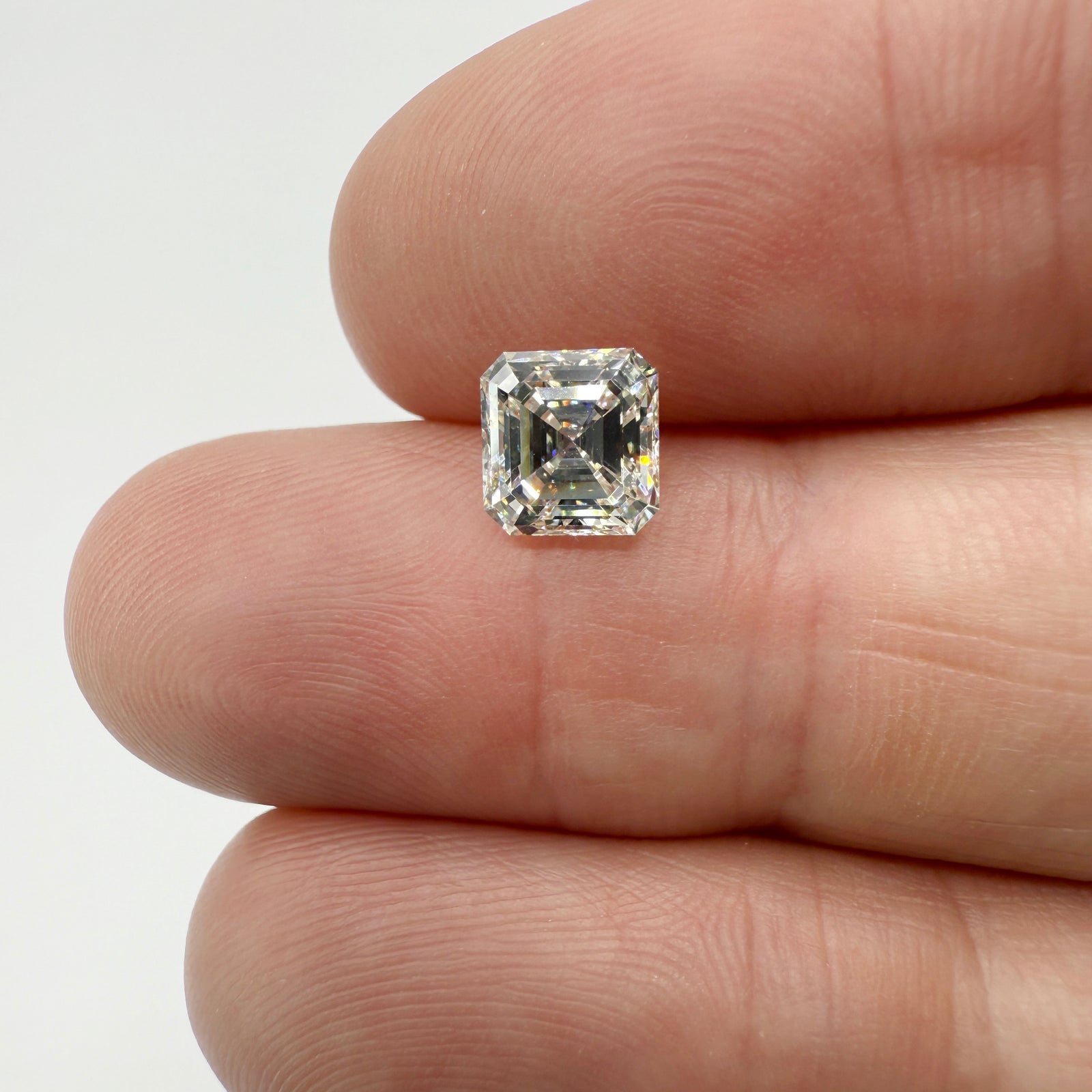 1.50ct | M/VVS1 Asscher Shape Step Cut Diamond (GIA) - Modern Rustic Diamond