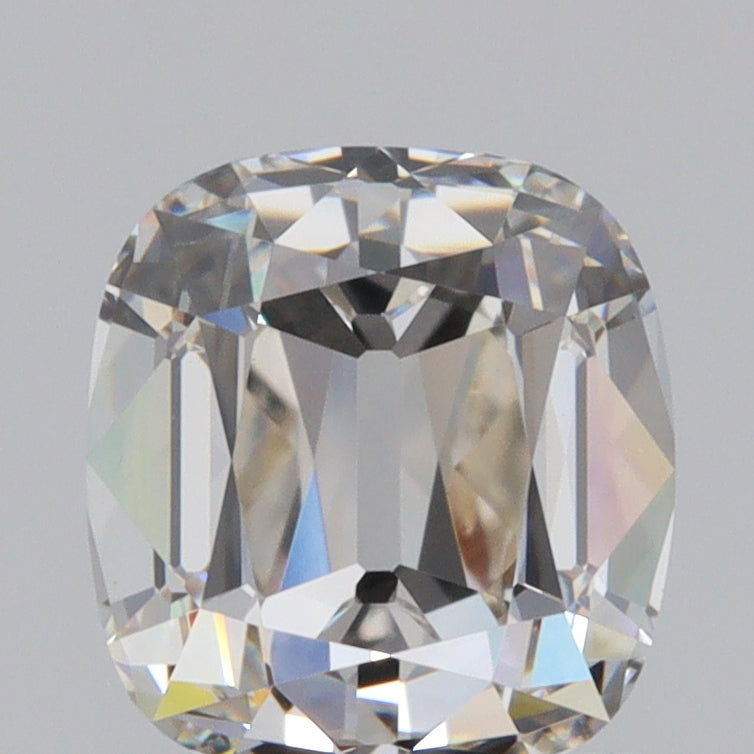 1.64ct | J/VS1 Cushion Shape Old Mine Cut Diamond (GIA) - Modern Rustic Diamond