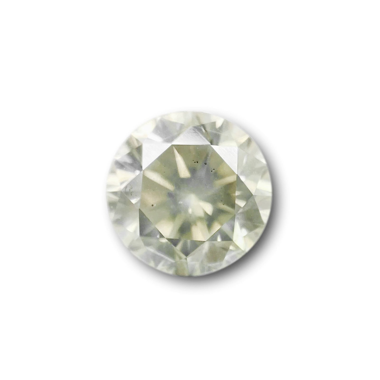 1.54ct | Salt & Pepper Round Shape Rose Cut Diamond - Modern Rustic Diamond