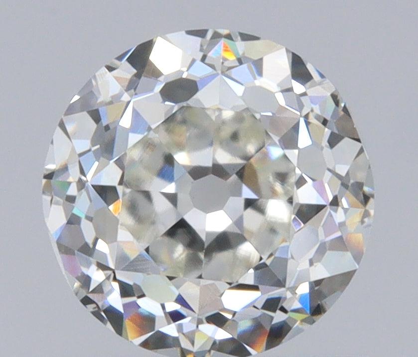 1.09ct | I/VS1 Round Shape Old European Cut Diamond (GIA) - Modern Rustic Diamond
