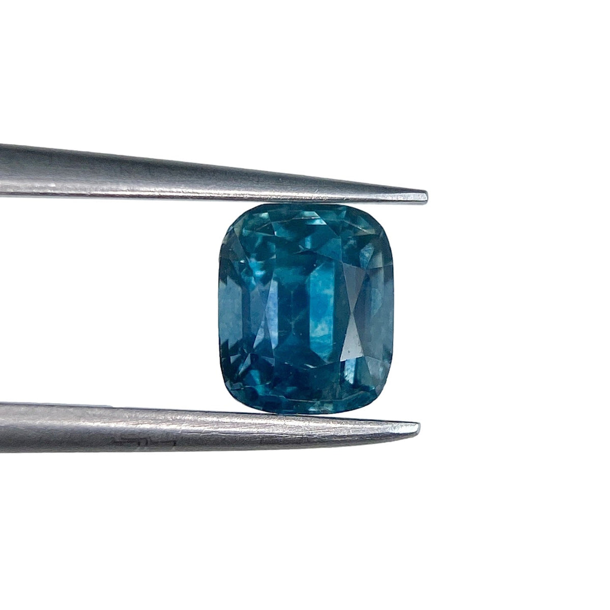 1.31ct | Brilliant Cut Cushion Shape Blue Montana Sapphire-Modern Rustic Diamond