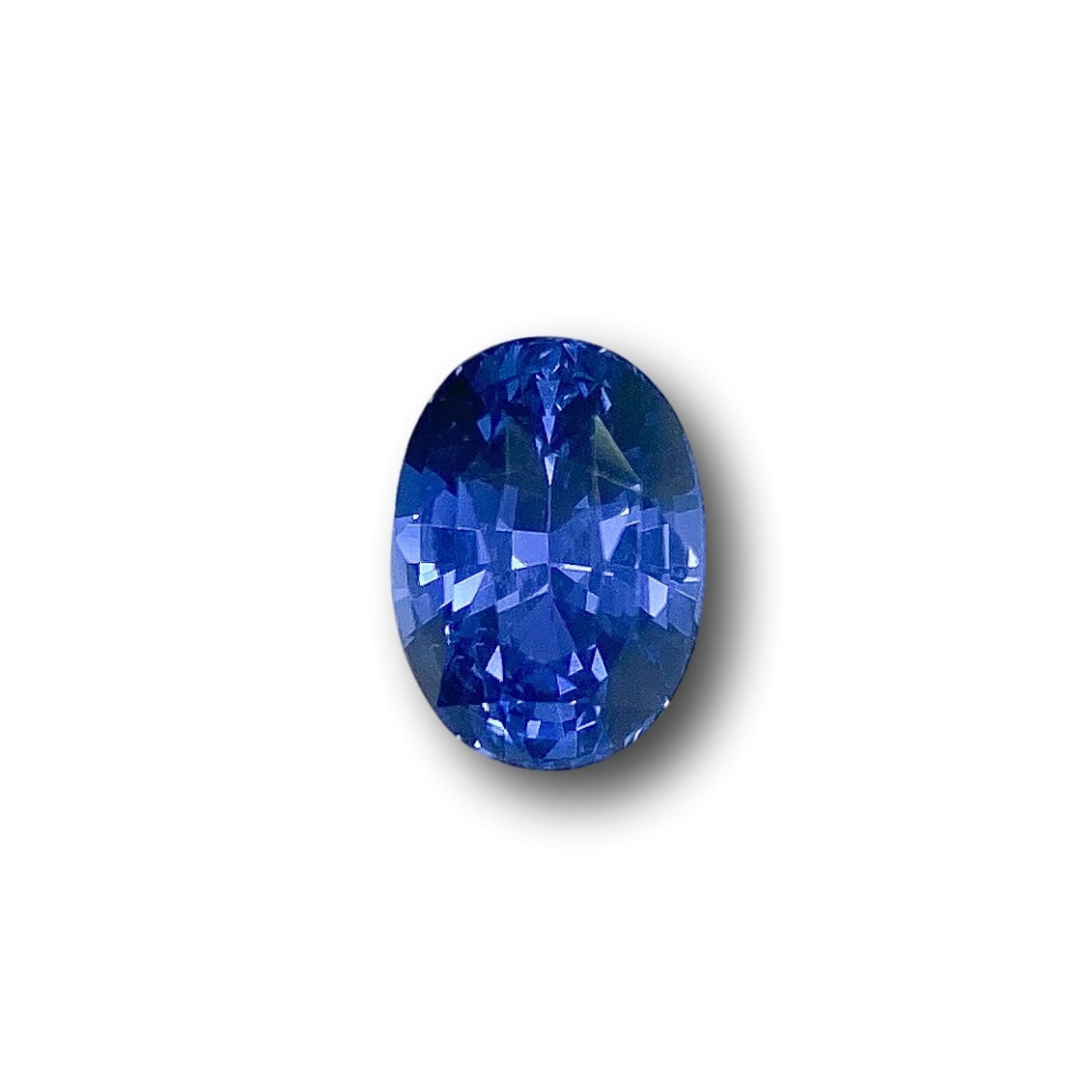 1.32ct | Brilliant Cut Oval Shape Blue Sapphire-Modern Rustic Diamond