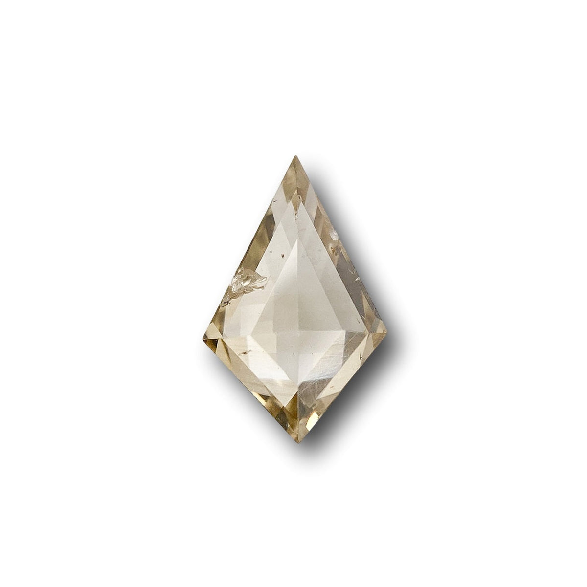 1.32ct | Champagne SI Kite Shape Step Cut Diamond-Modern Rustic Diamond