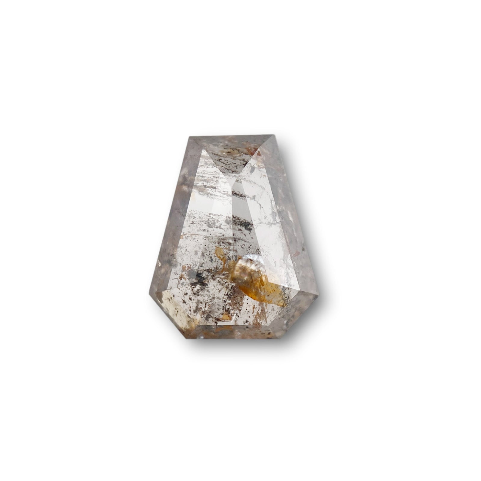 2.06ct | Rustic  Shield Shape Rose Cut Diamond - Modern Rustic Diamond