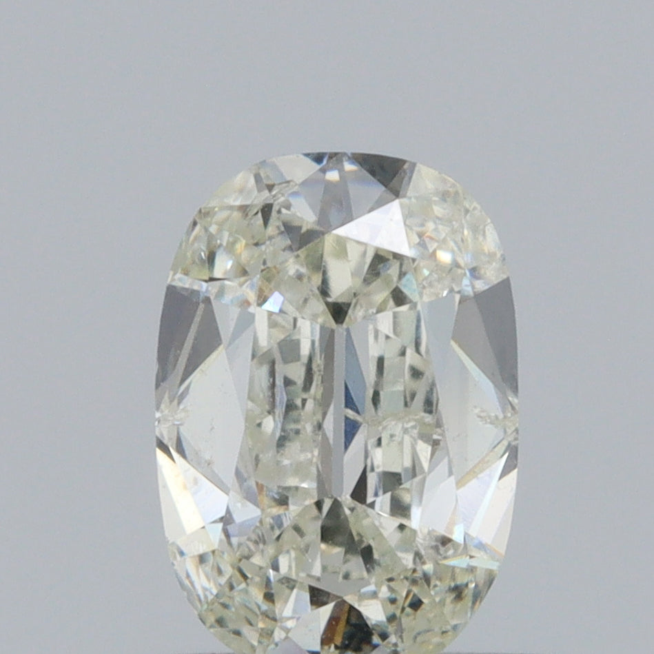 0.71ct | I-J/SI Oval Shape Old Mine Cut Diamond - Modern Rustic Diamond