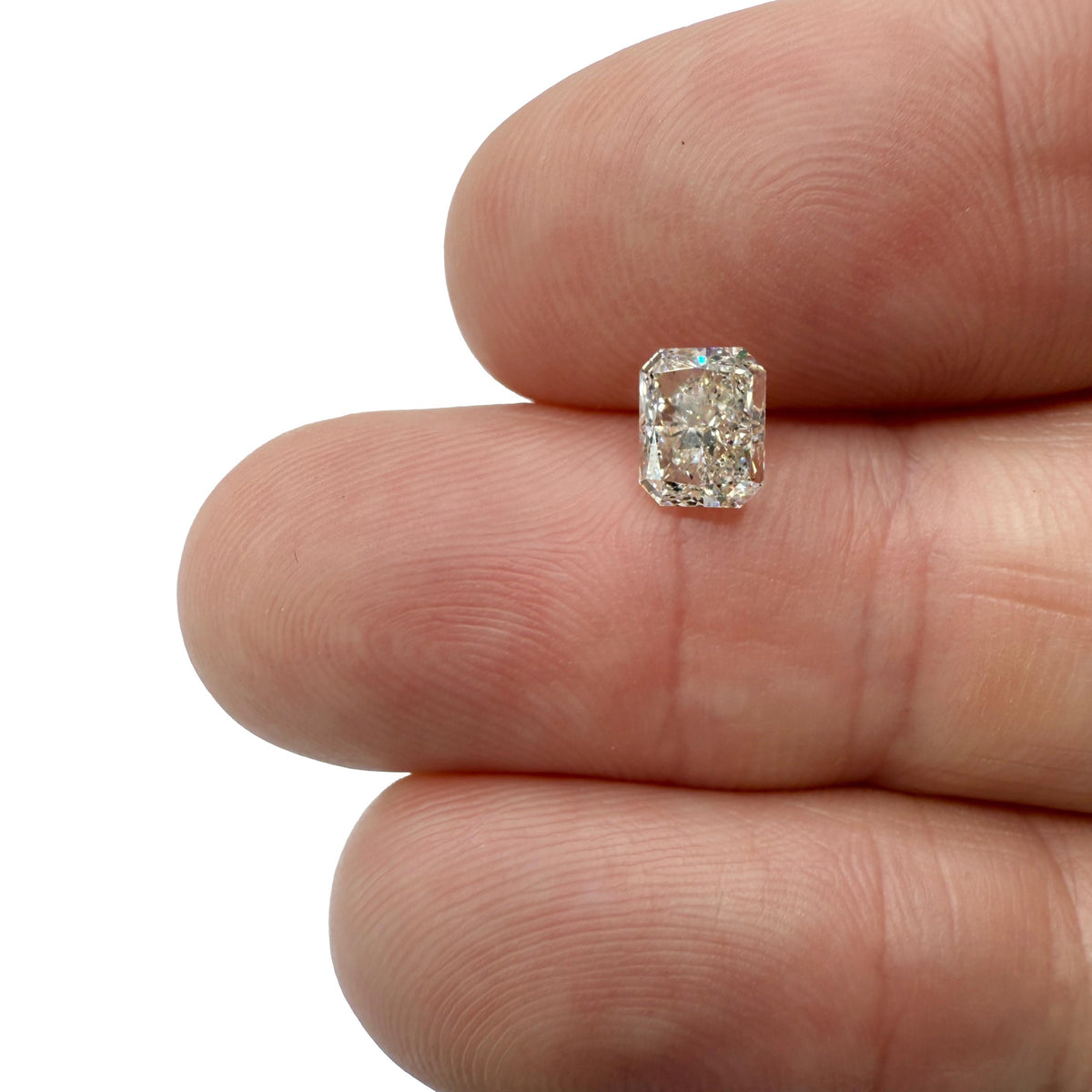 1.06ct | M/VS1 Radiant Shape Brilliant Cut Diamond (GIA) - Modern Rustic Diamond