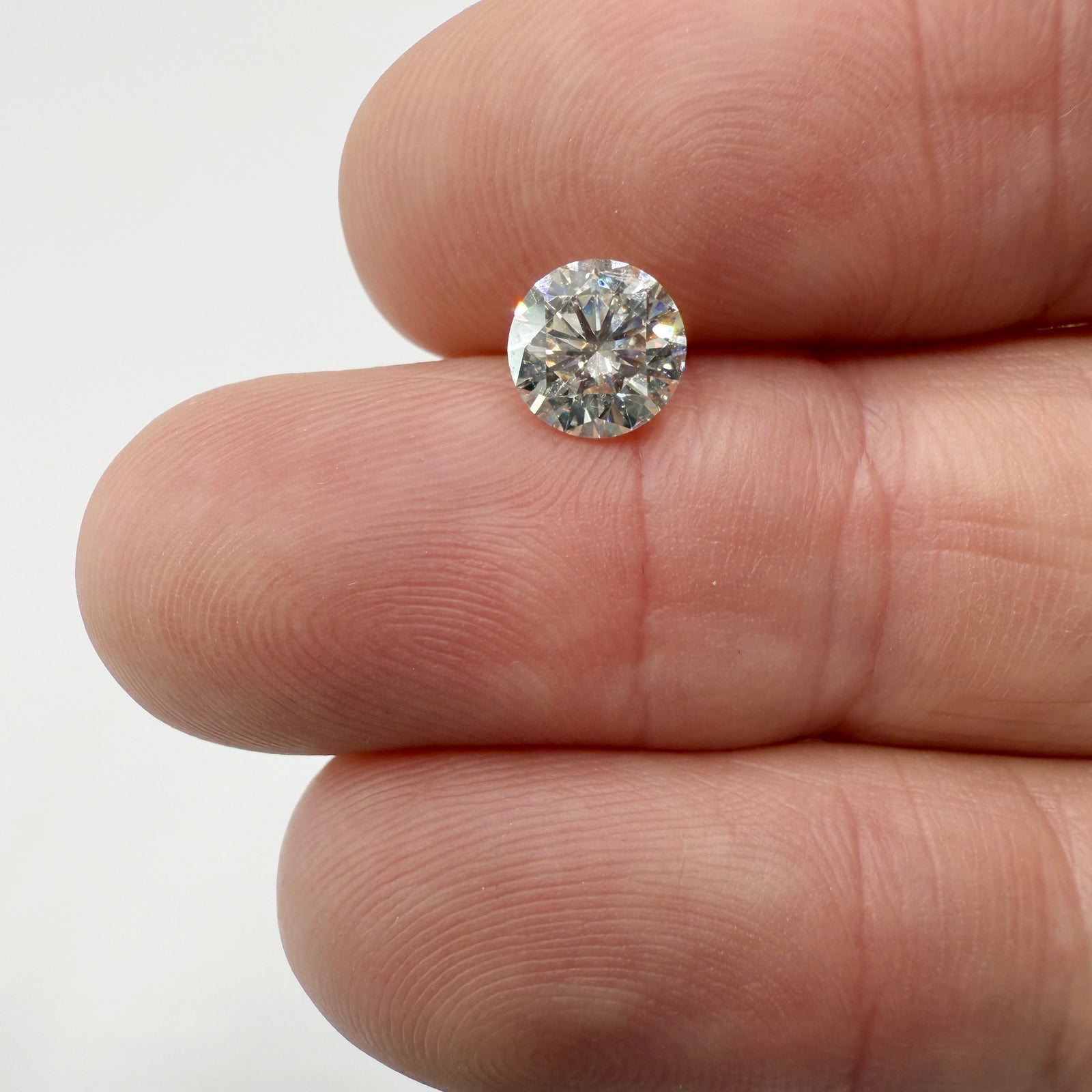 1.19ct | M/VS2 Round Shape Brilliant Cut Diamond (GIA) - Modern Rustic Diamond