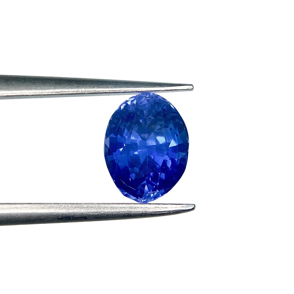 1.36ct | Brilliant Cut Oval Shape Blue Sapphire-Modern Rustic Diamond