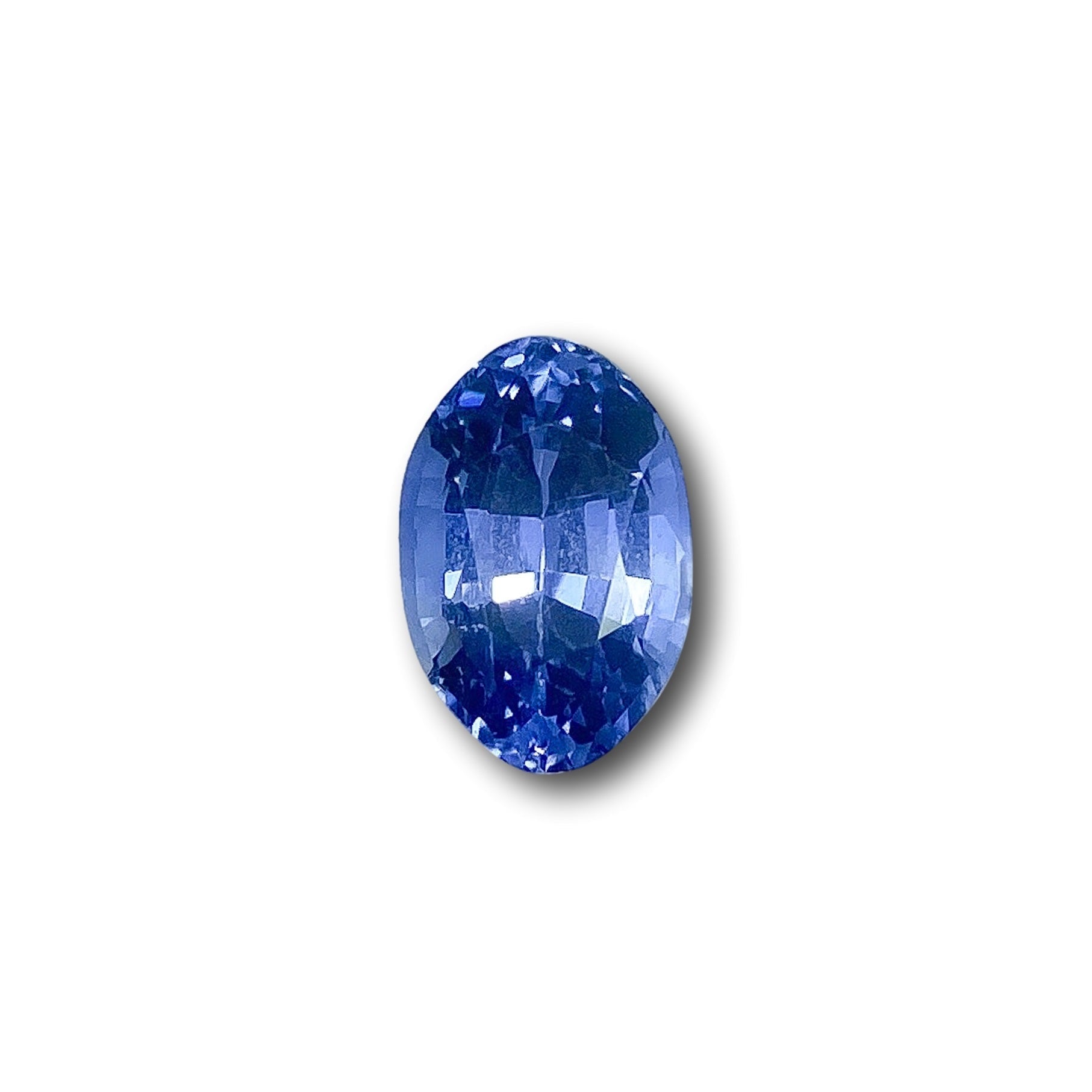 1.36ct | Brilliant Cut Oval Shape Blue Sapphire-Modern Rustic Diamond
