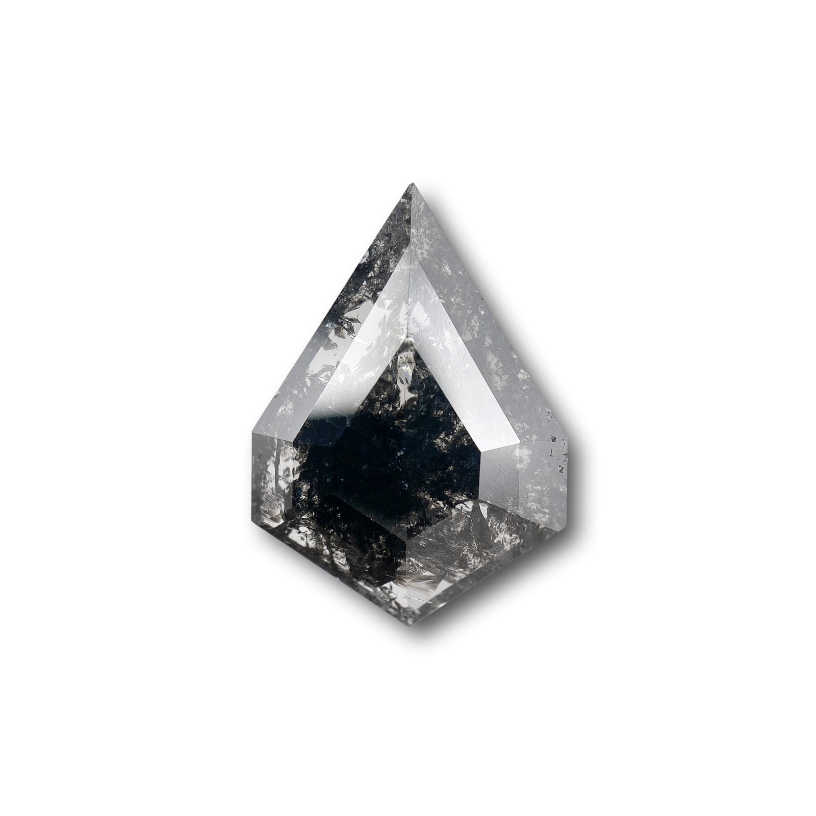 4.29ct | Rustic Kite Shape Step Cut Diamond - Modern Rustic Diamond