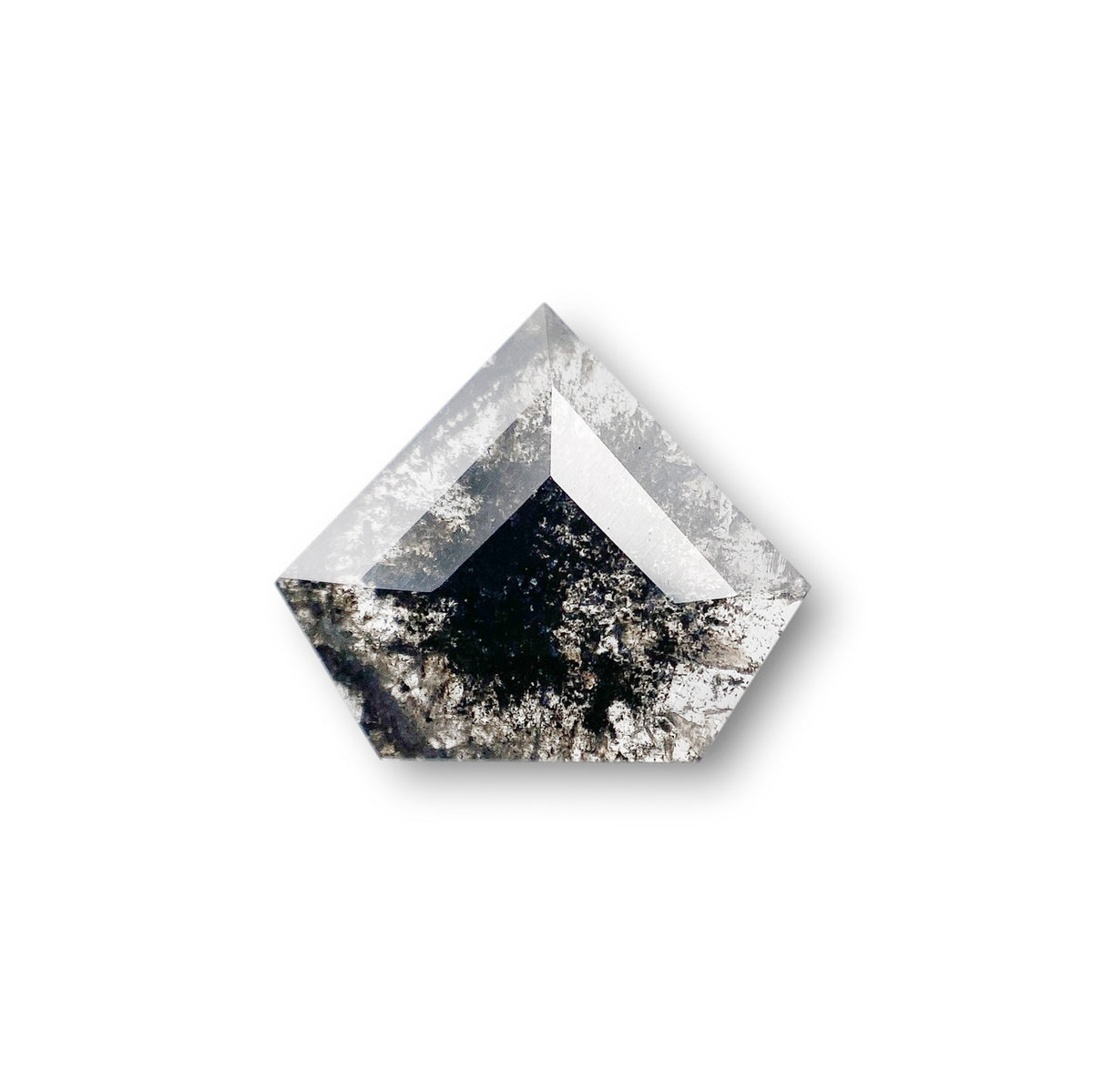 1.19ct | Rustic Shield Shape Rose Cut Diamond - Modern Rustic Diamond