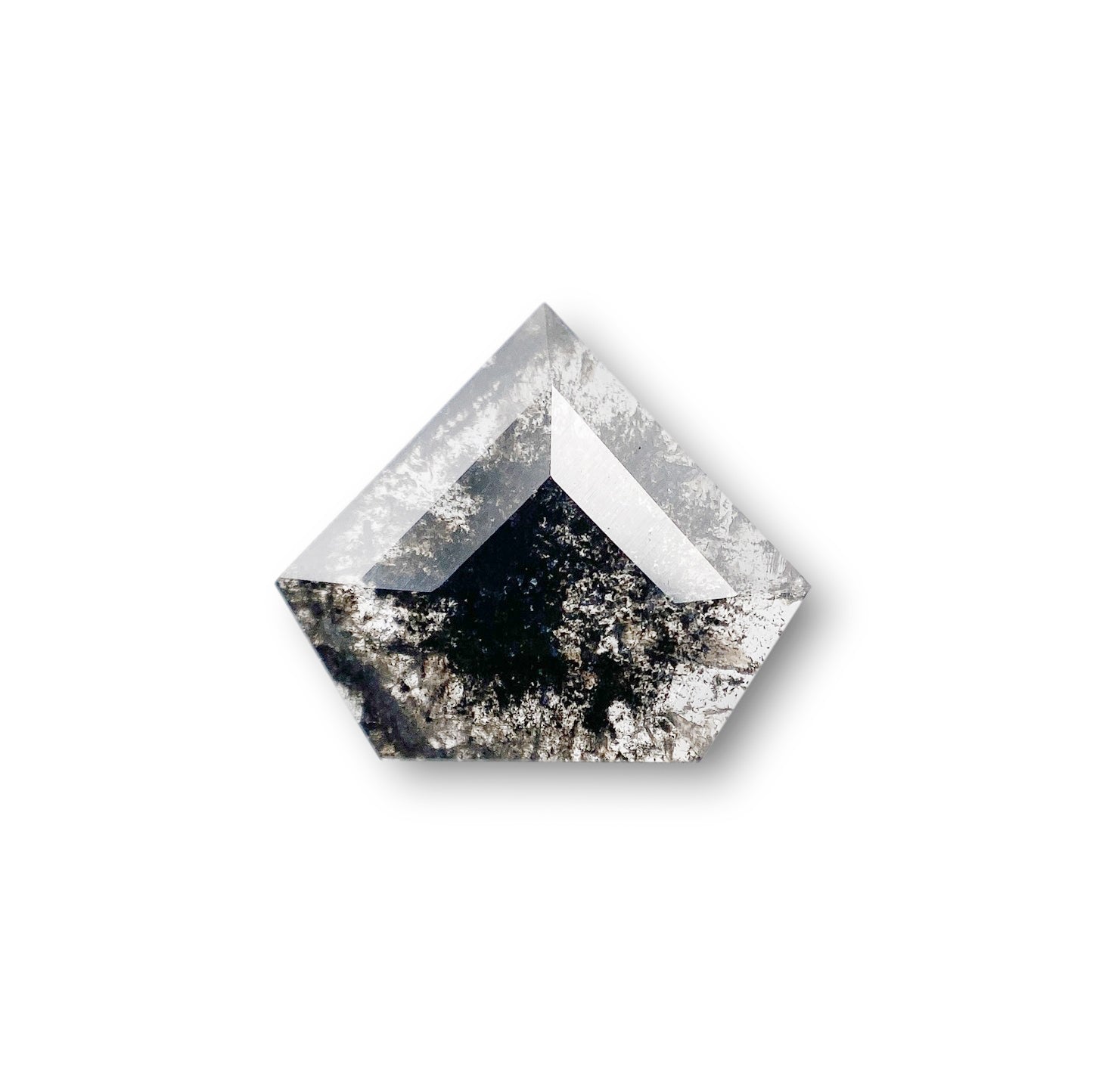 1.19ct | Rustic Shield Shape Rose Cut Diamond - Modern Rustic Diamond