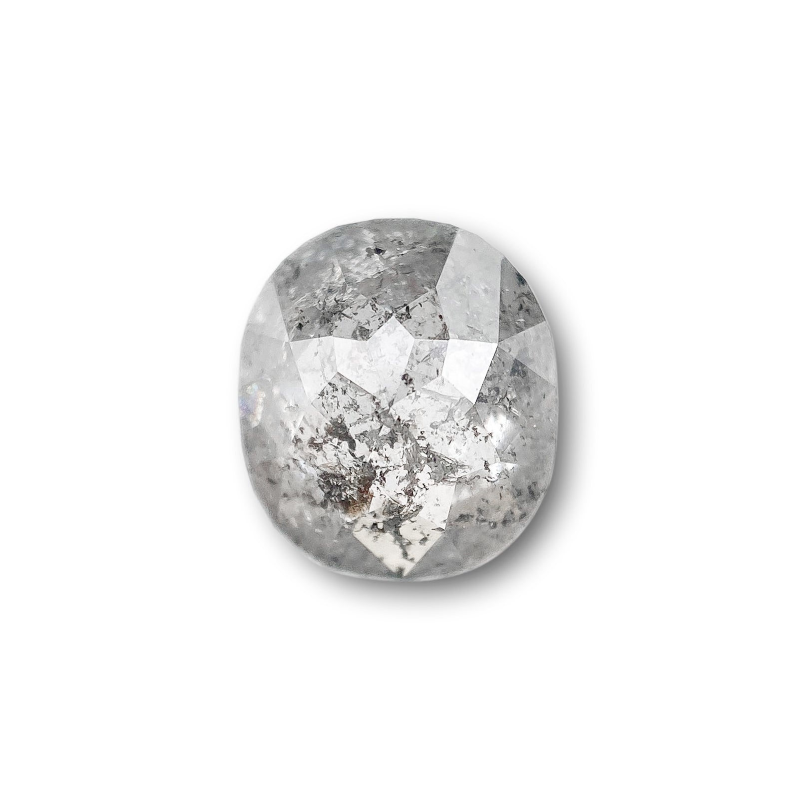 1.35ct | Rustic Cushion Shape Rose Cut Diamond - Modern Rustic Diamond