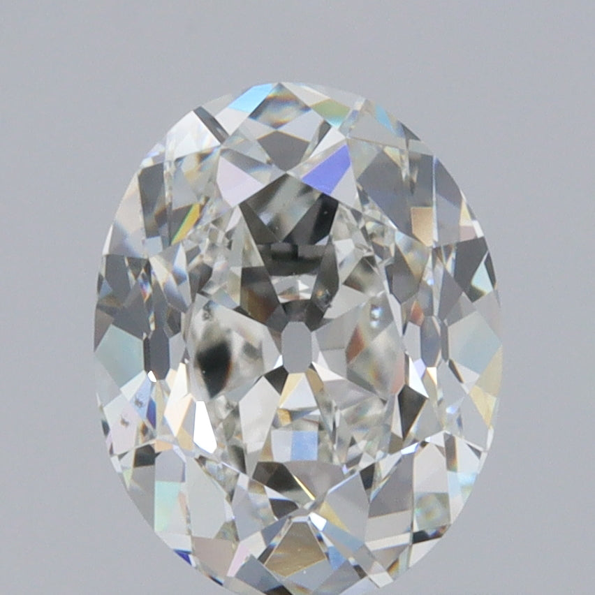 1.00ct | I/SI1 Oval Shape Old Mine Cut Diamond (GIA) - Modern Rustic Diamond