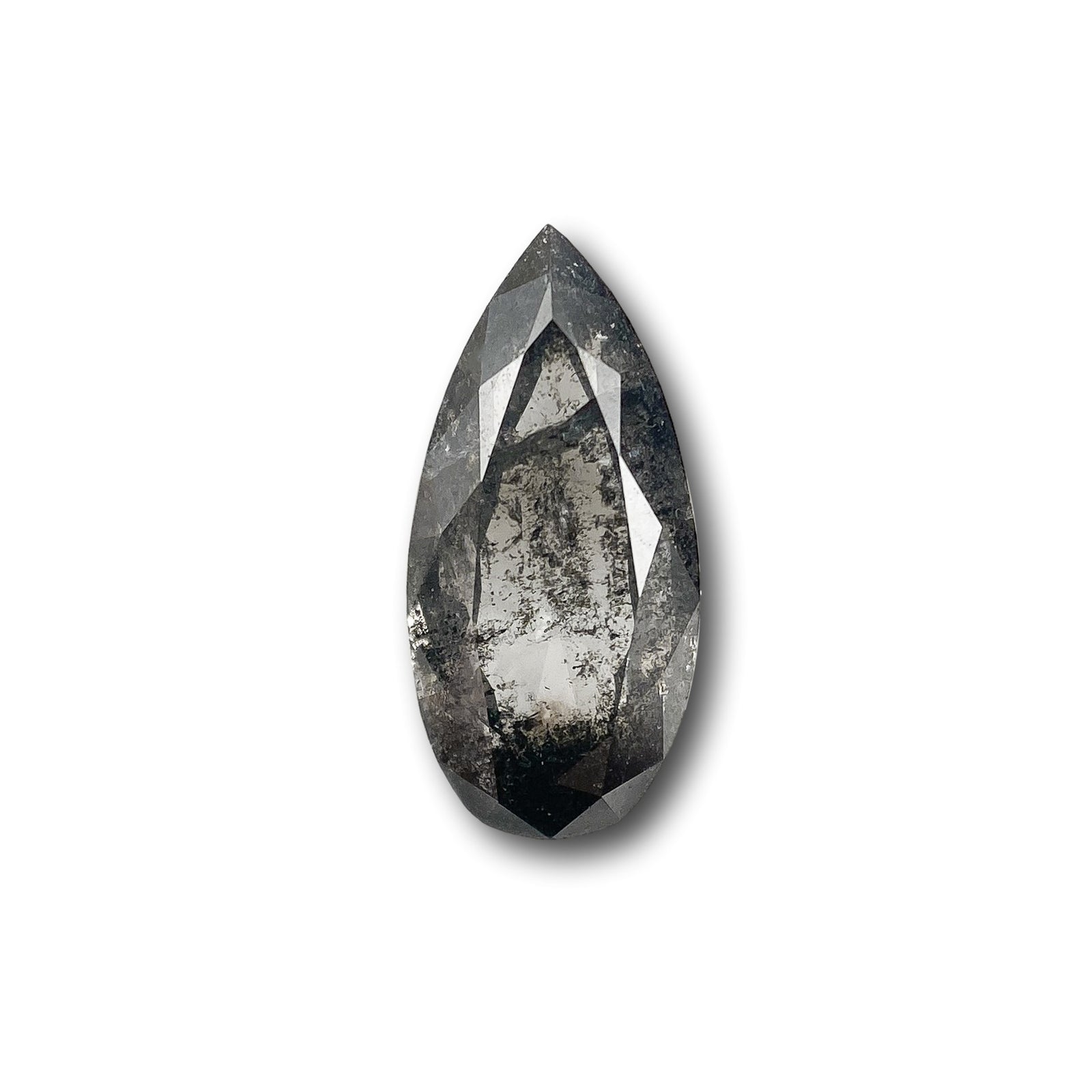 0.98ct | Rustic Pear Shape Brilliant Cut Diamond - Modern Rustic Diamond