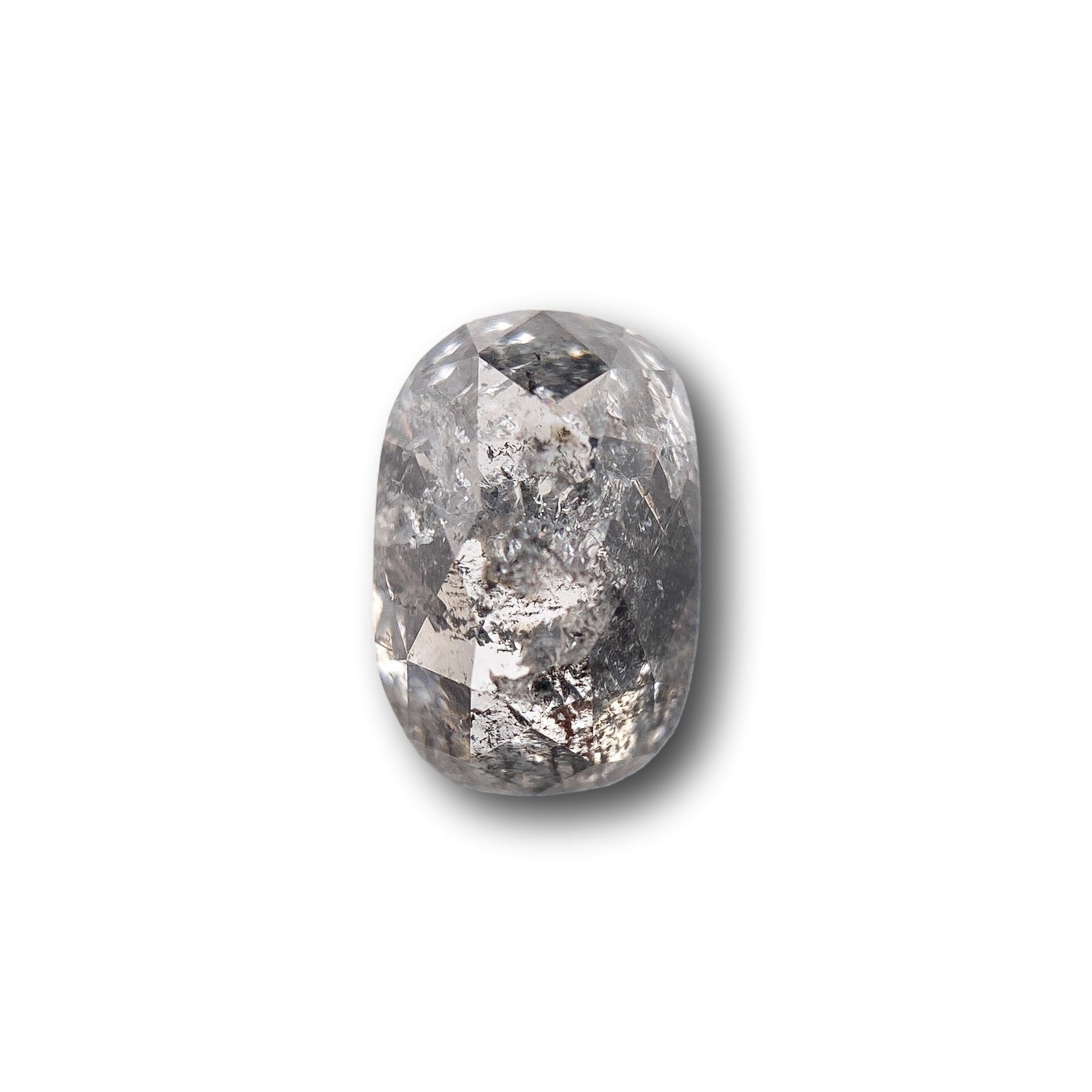 1.29ct | Rustic Oval Shape Rose Cut Diamond - Modern Rustic Diamond