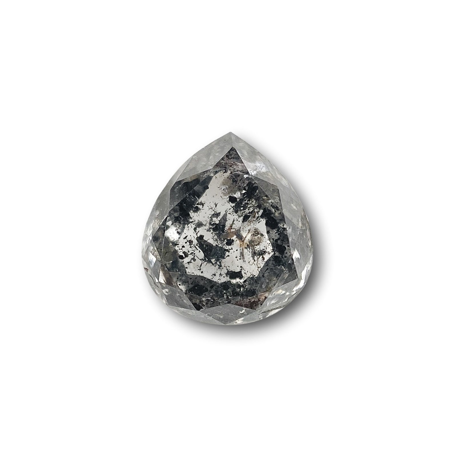 0.82ct | Rustic Pear Shape Brilliant Cut Diamond - Modern Rustic Diamond