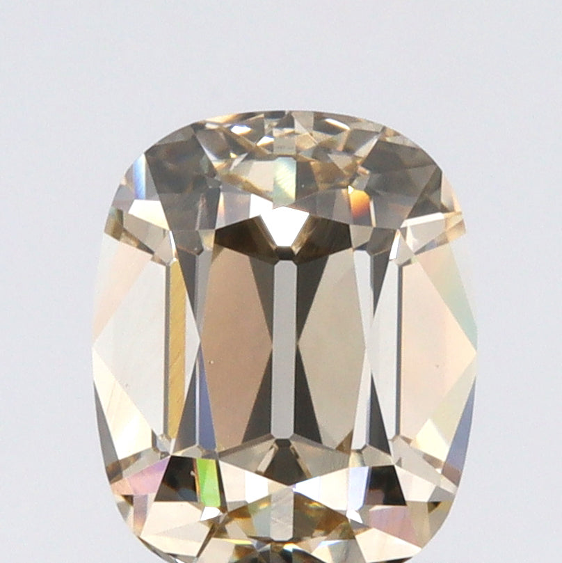 1.51ct | U-V/VS2 Cushion Shape Old Mine Cut Diamond (GIA) - Modern Rustic Diamond