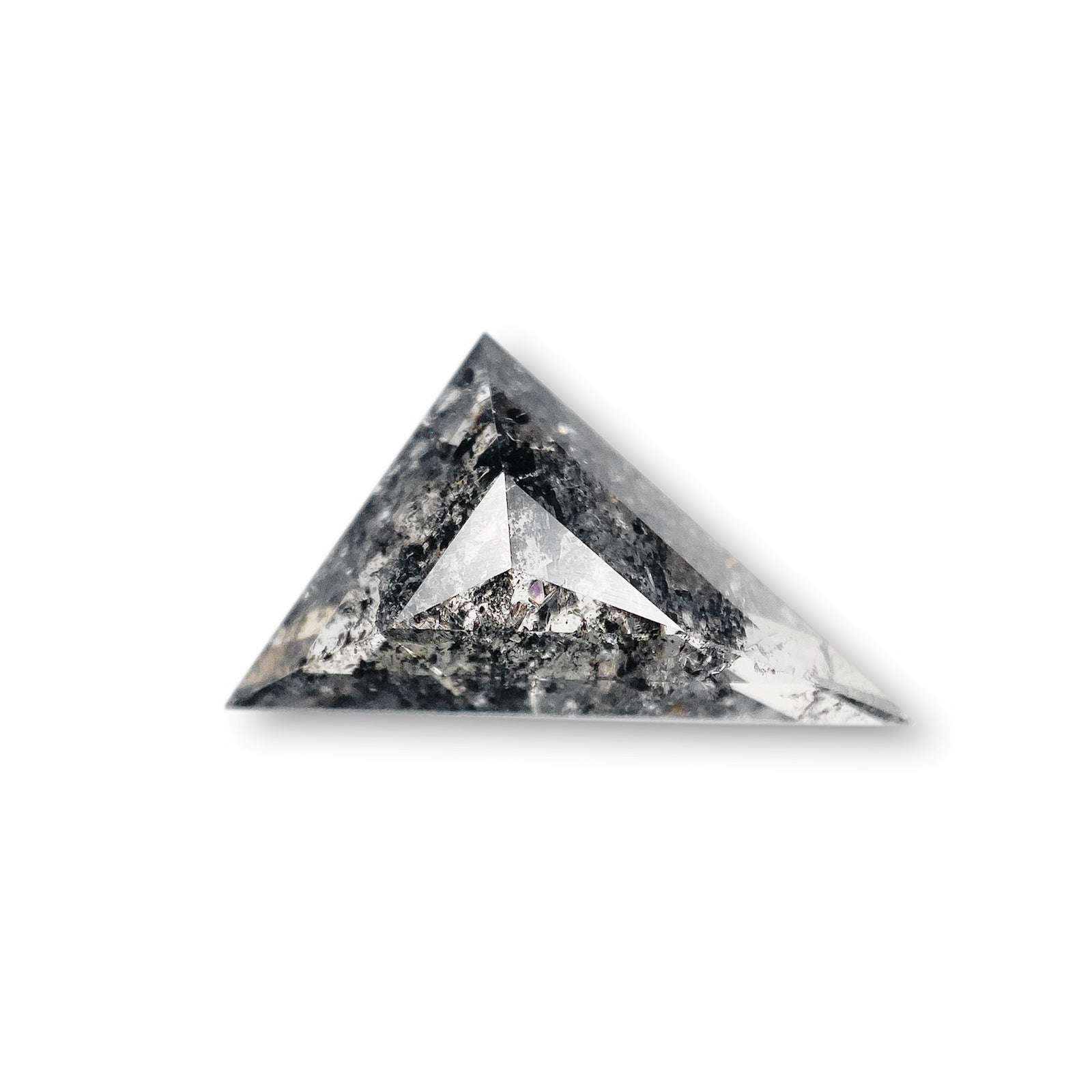 2.90ct | Rustic Triangular Shape Step Cut Diamond - Modern Rustic Diamond