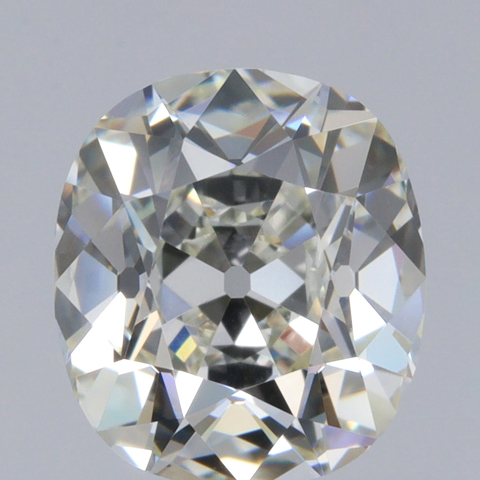 1.03ct | K/VVS2 Cushion Shape Old Mine Cut Diamond (GIA) - Modern Rustic Diamond