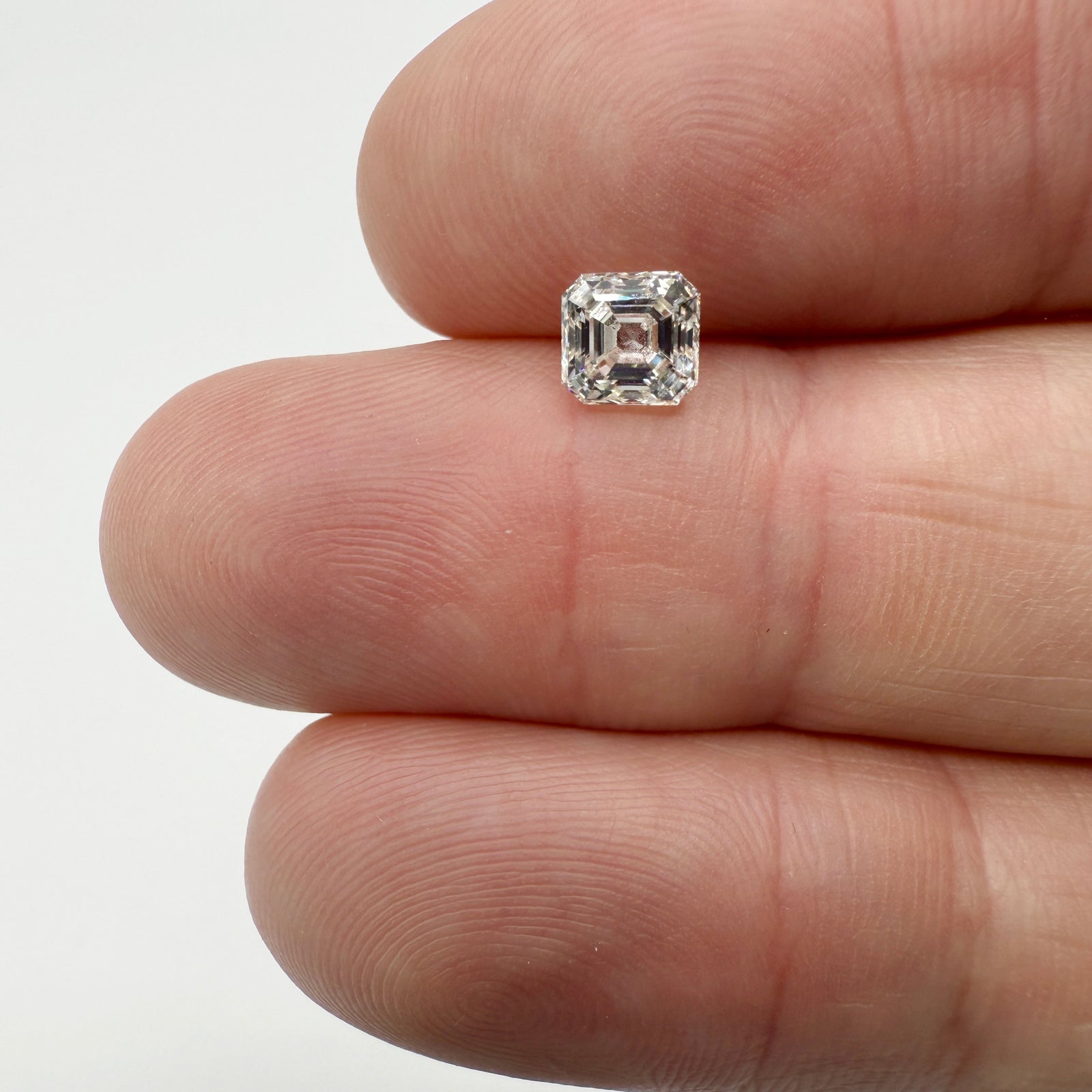 1.01ct | K/VVS2 Asscher Shape Step Cut Diamond (GIA) - Modern Rustic Diamond