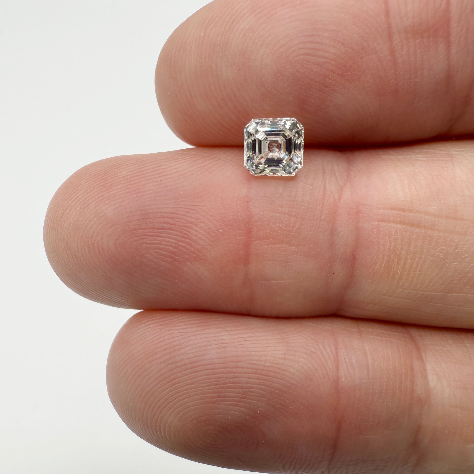 1.01ct | K/VVS2 Asscher Shape Step Cut Diamond (GIA) - Modern Rustic Diamond