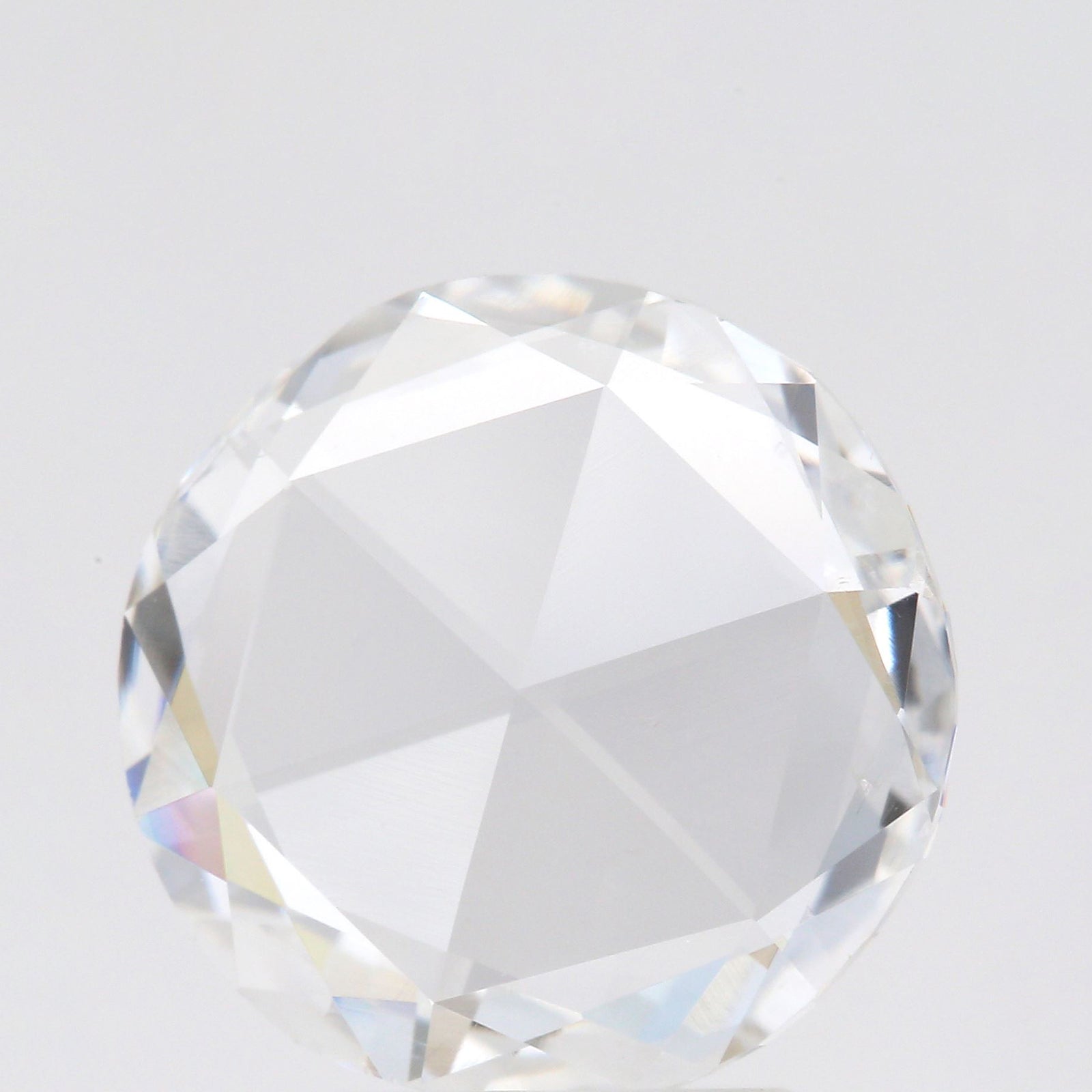 1.38ct | D/SI1 Round Shape Rose Cut Diamond (GIA) - Modern Rustic Diamond