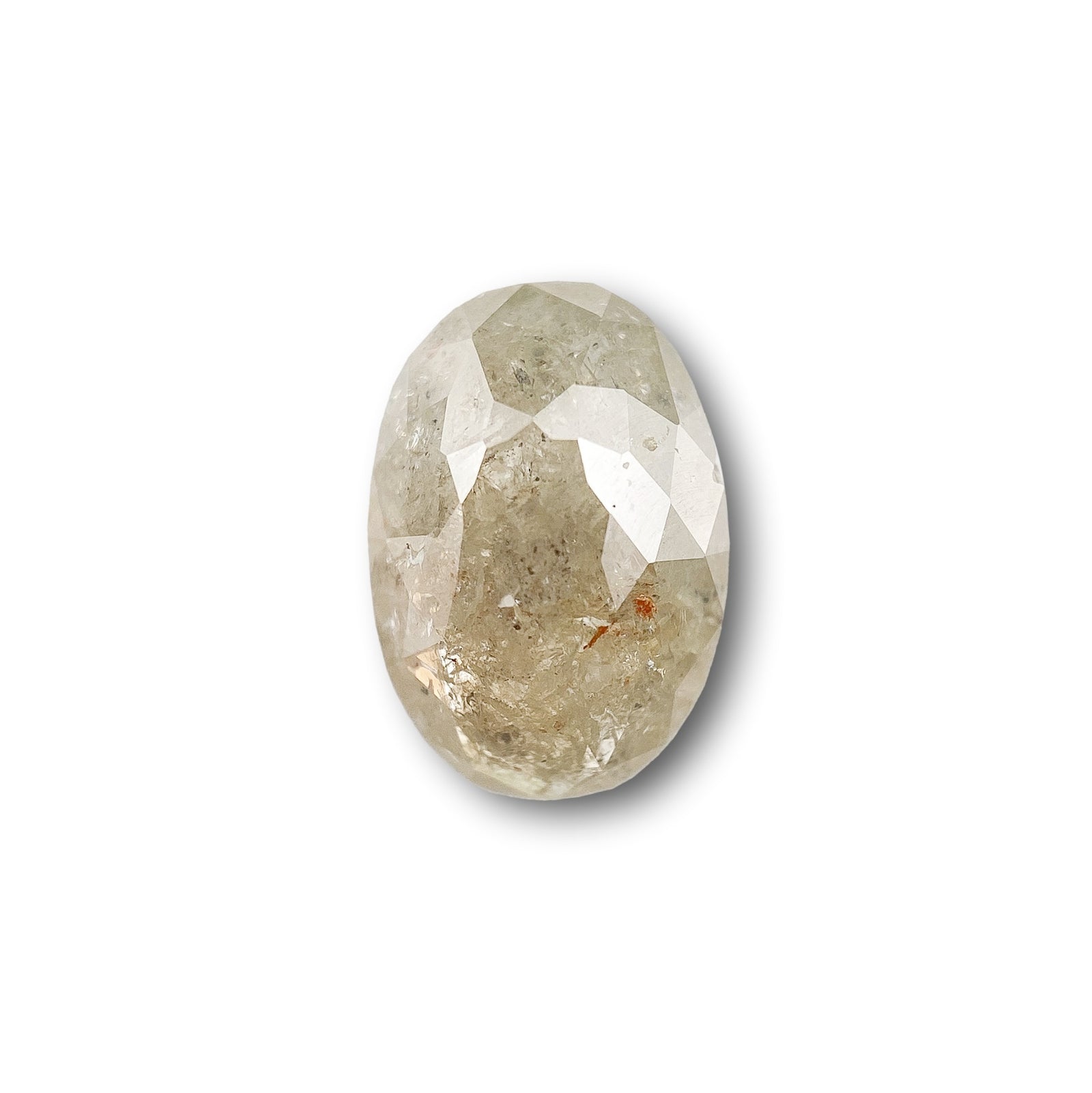 1.67ct | Rustic  Oval Shape Brilliant Cut Diamond - Modern Rustic Diamond