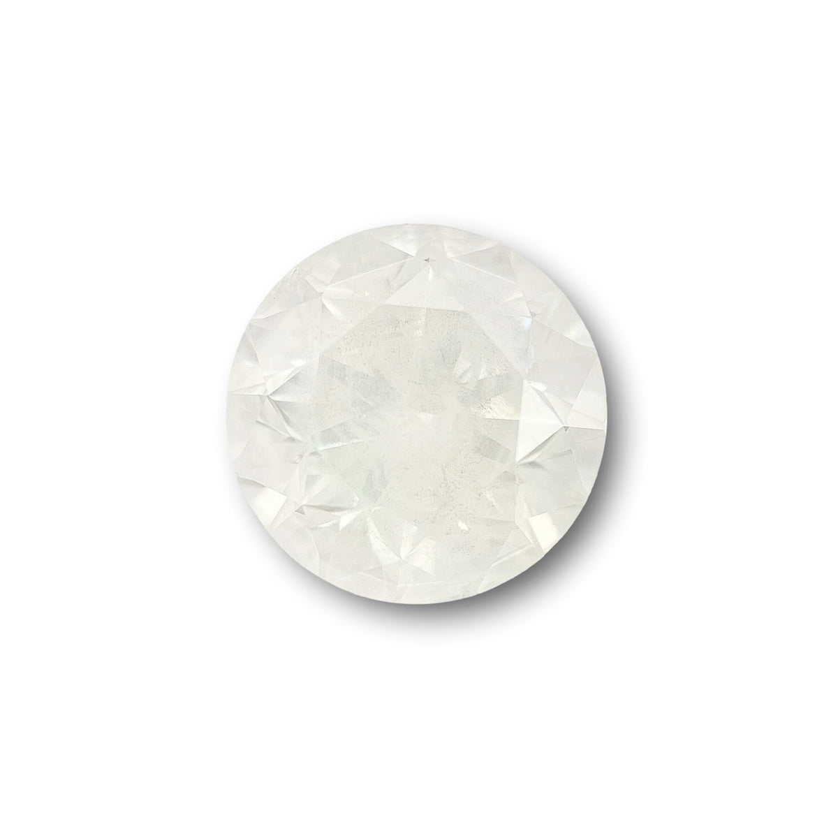 1.27ct | Salt &amp; Pepper Round Shape Brilliant Cut Diamond - Modern Rustic Diamond