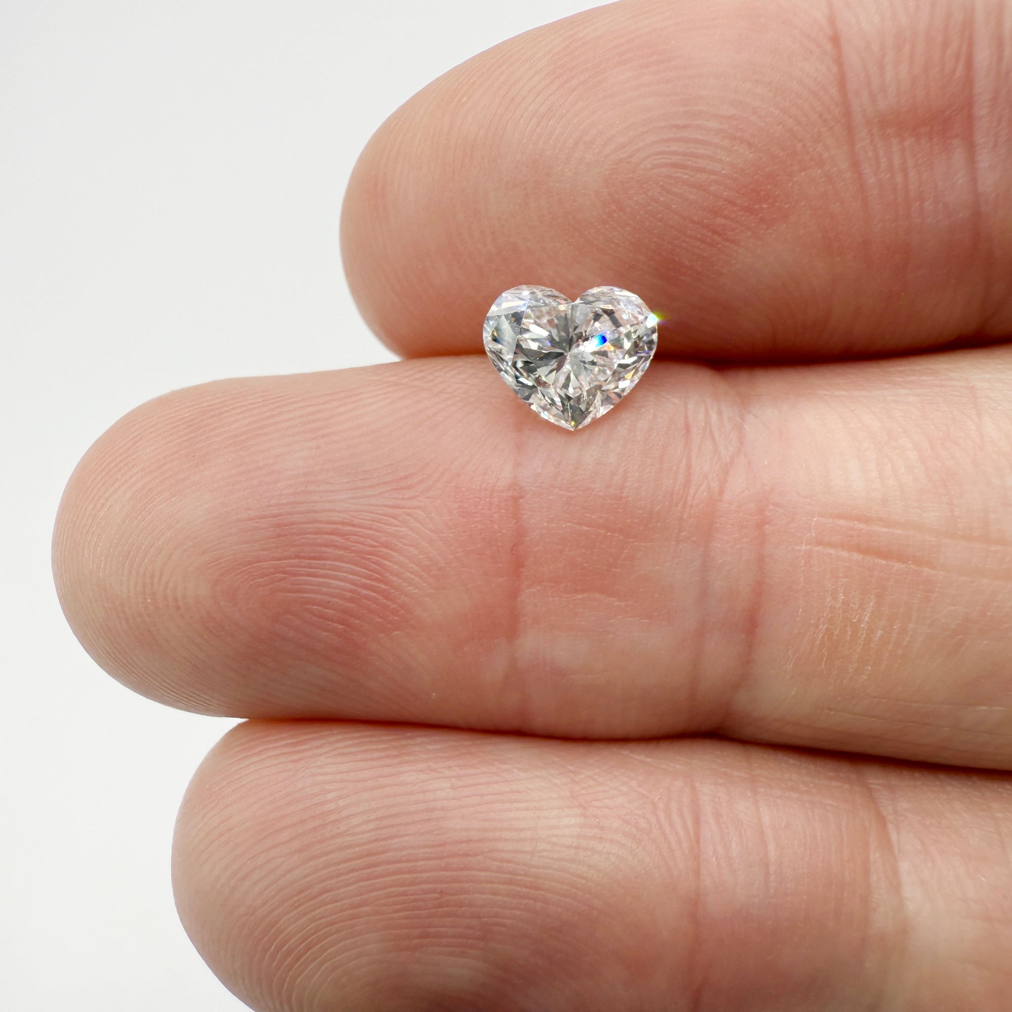 1.80ct | K/VS2 Heart Shape Brilliant Cut Diamond (GIA) - Modern Rustic Diamond