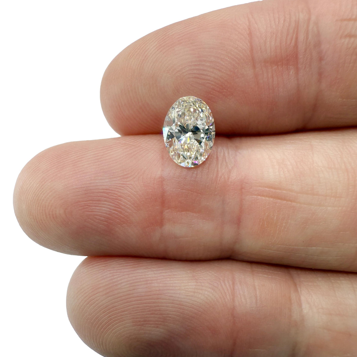 1.00ct | L/SI1 Oval Shape Brilliant Cut Diamond (GIA) - Modern Rustic Diamond