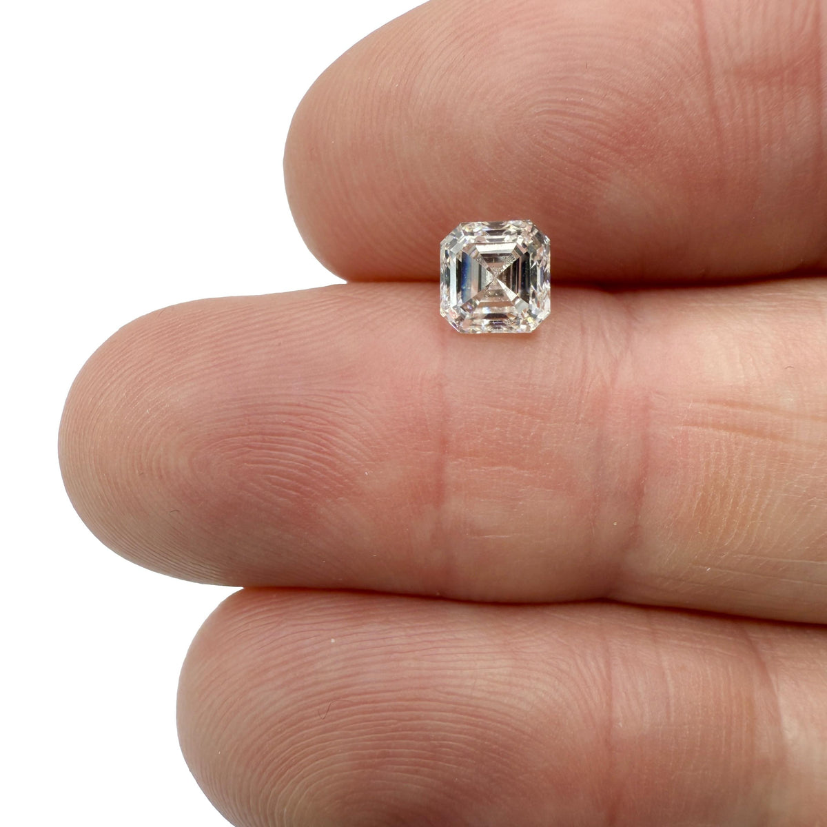 1.01ct | K/SI1 Asscher Shape Step Cut Diamond (GIA) - Modern Rustic Diamond