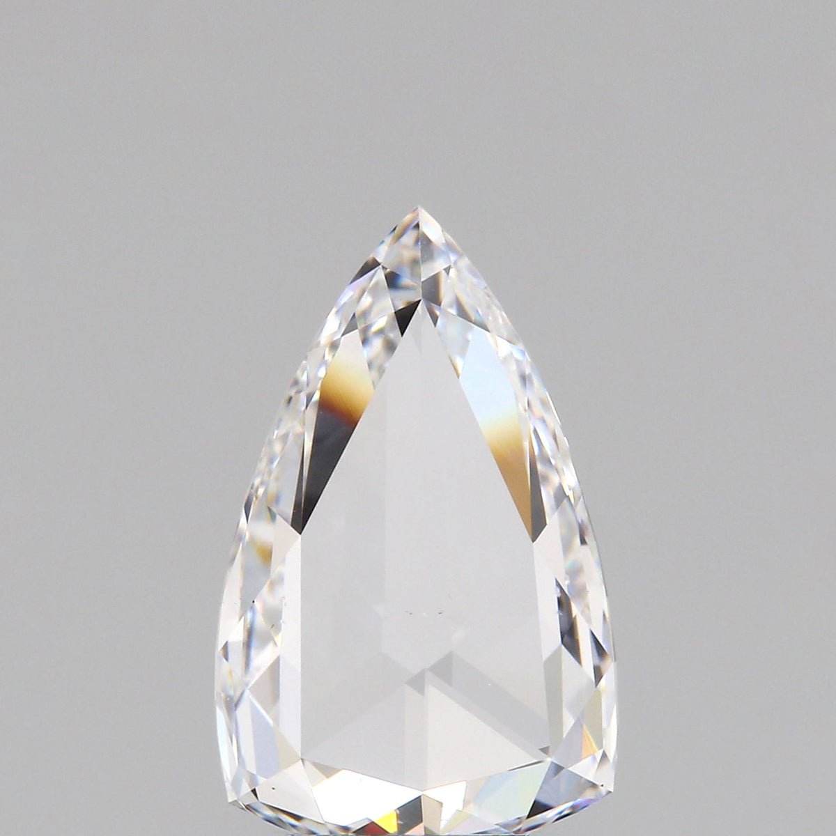 1.03ct | D/SI1 Pear Shape Rose Cut Diamond (GIA) - Modern Rustic Diamond