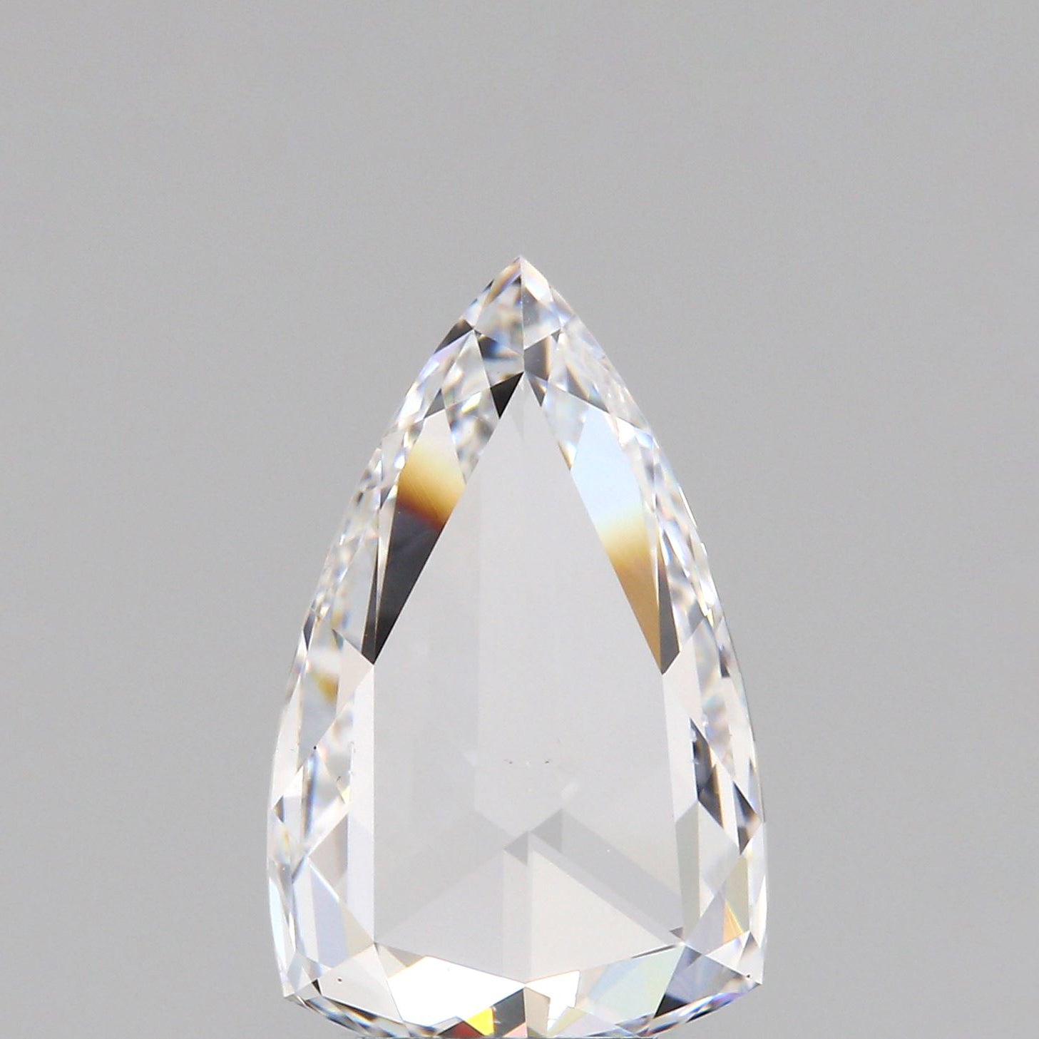 1.03ct | D/SI1 Pear Shape Rose Cut Diamond (GIA) - Modern Rustic Diamond