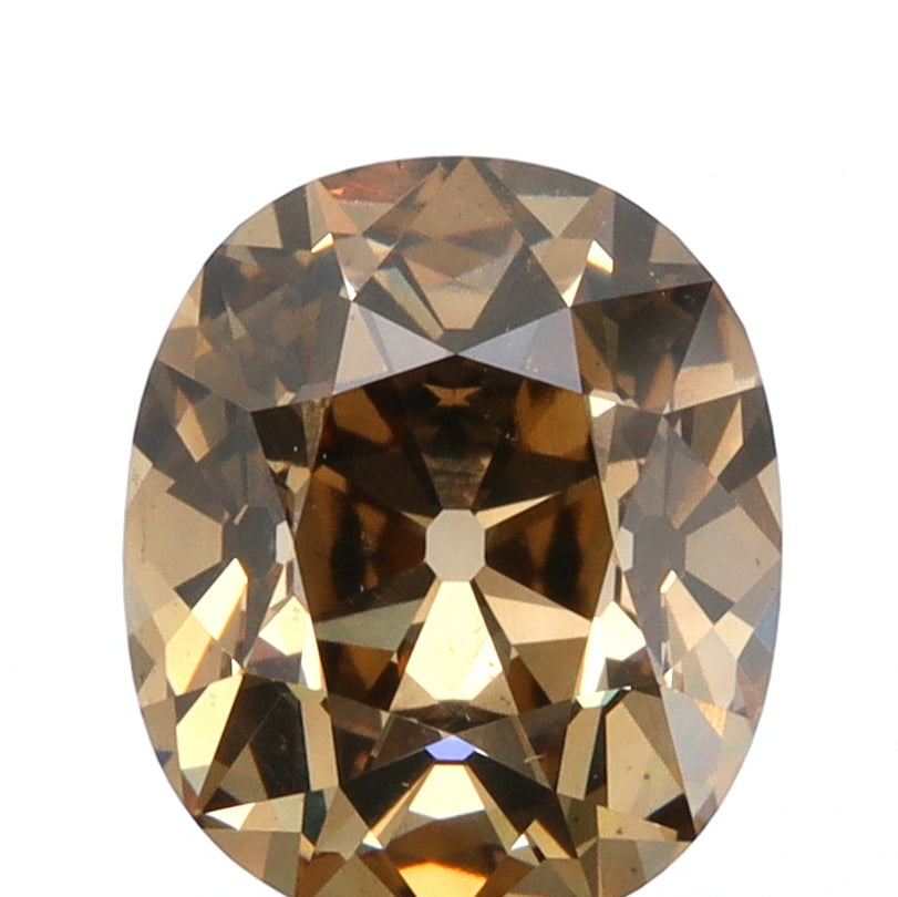 2.29ct | Cognac SI1 Cushion Shape Old Mine Cut Diamond (GIA) - Modern Rustic Diamond